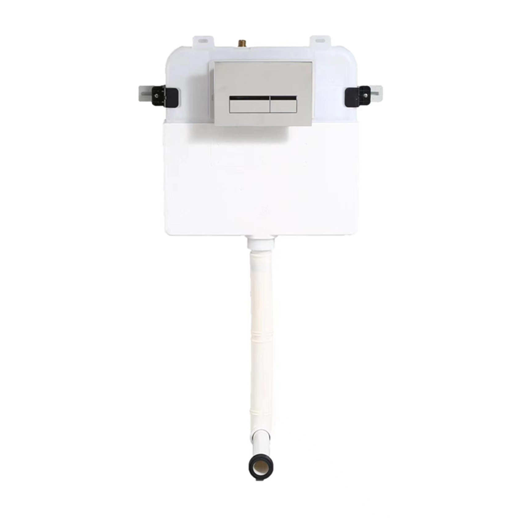 MEJE in-Wall Tank Carrier for Back to Wall Toilets, White