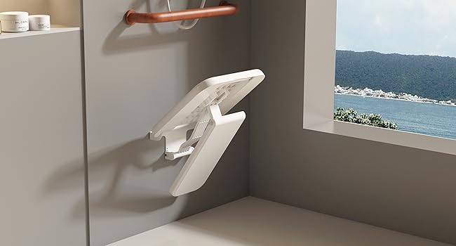 folding shower seat