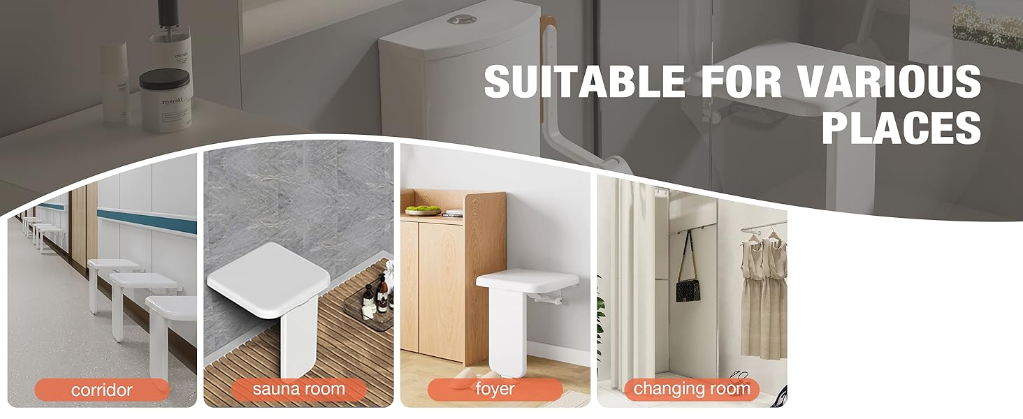 Fold Down Shower Seat
