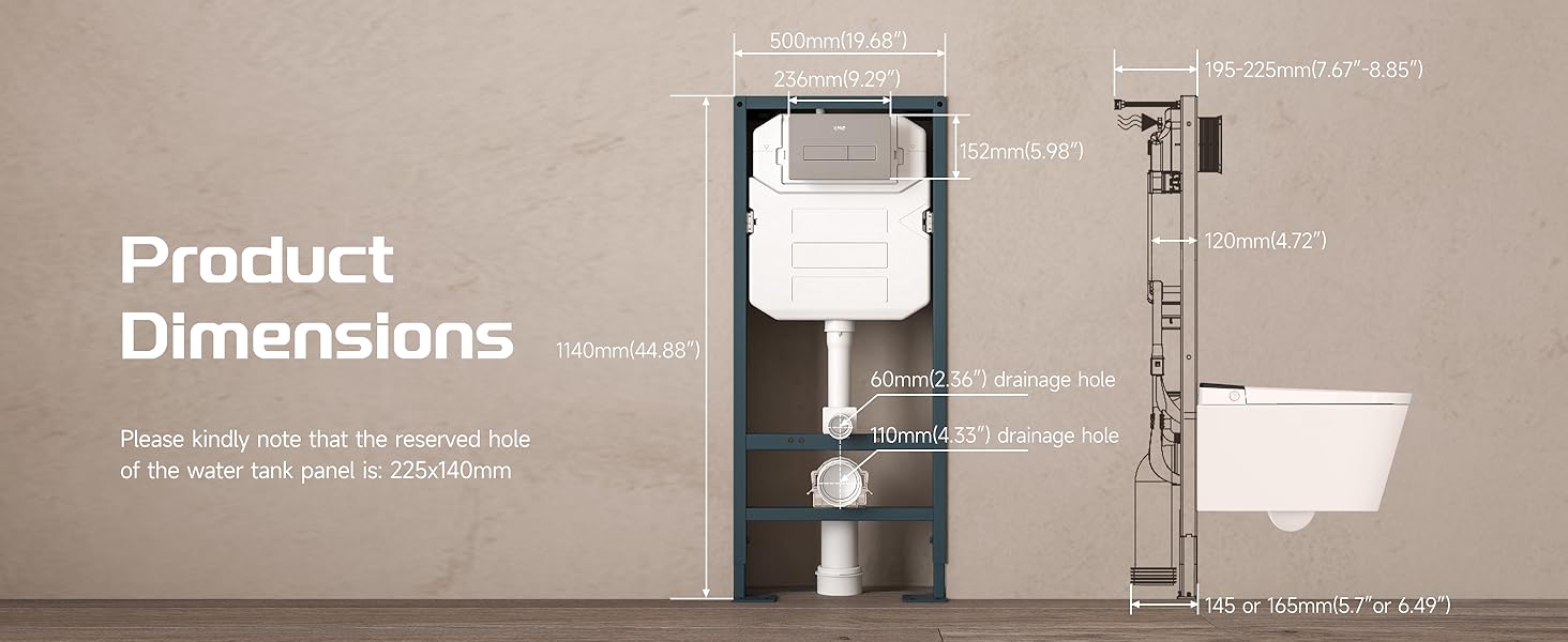 Meje toilet tank