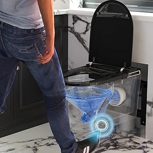 wall mounted smart toilet