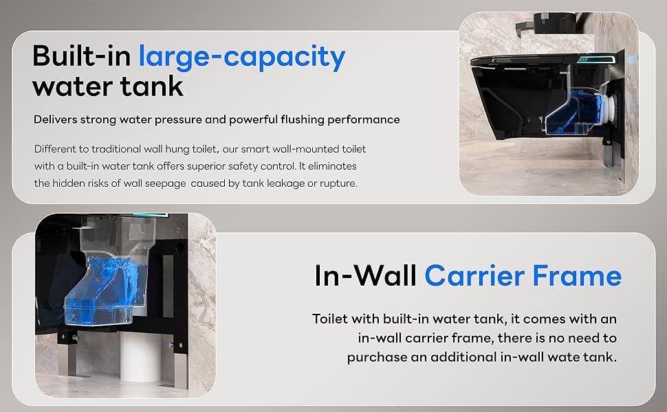 wall hung toilet