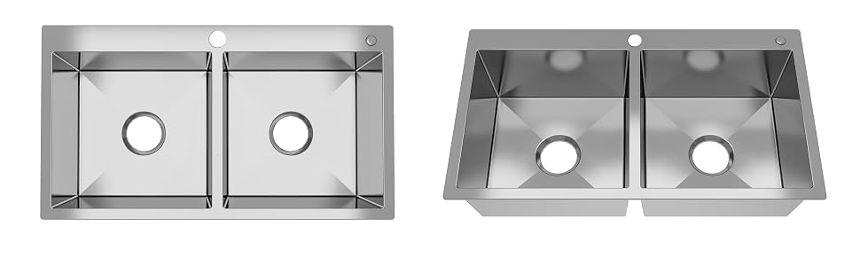 Double Bowl Kitchen Sink