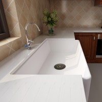 Excellent quality Kitchen Basin Sink - MEJE 36×20 Inch Farmhouse Sink, Single Kitchen Sink, Apron-front White Ceramic Farm Sink, Wash sink with Strainers & Bottom Grids – Meje