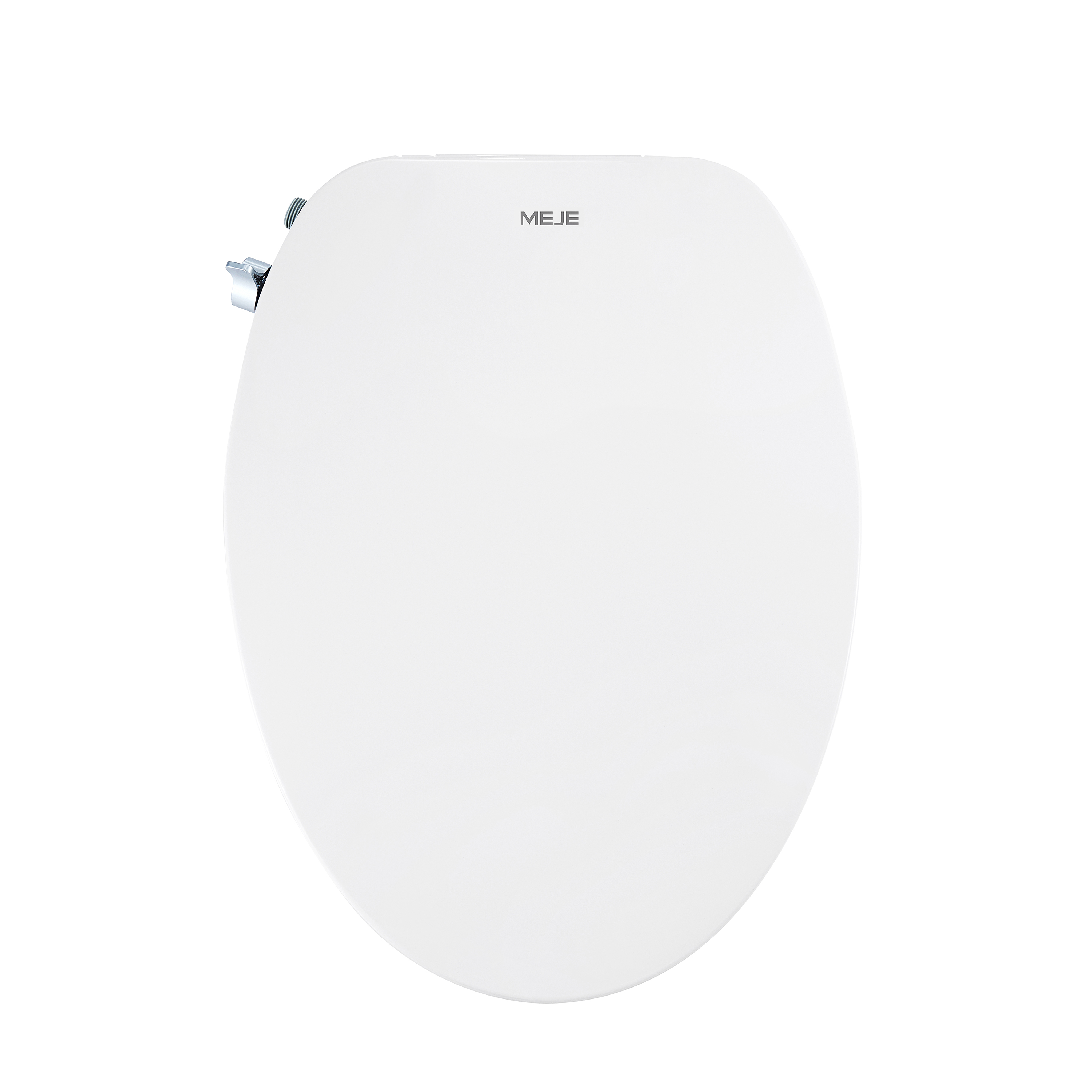 MEJE #VB-L Abattant WC non électrique pour bidet, convient aux toilettes allongées, blanc – Double buse avec pulvérisateurs réglables, installation facile…