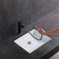2022 China New Design White Undermount Bathroom Sink - MEJE #202H -18 Inch Vessel Sink Rectangle Undermount Bathroom Sink Lavatory Vanity Ceramic Pure White – Meje