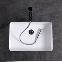 Super Lowest Price Large Bathroom Sink - MEJE #T2216 -21.5 Inch Undermount Bathroom Sink, Ceramic Rectangle Lavatory Vanity Vessel Sink, White – Meje