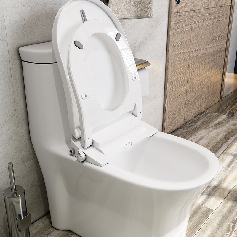 MEJE #MJ-N1-UB _Smart Toilet Bidet Seat , Self-Cleaning ,Convenient Nightlight, Adjustable Water Temperature and Heated Seat